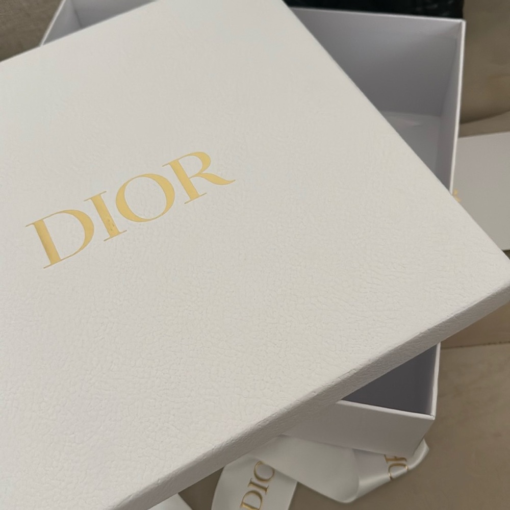 Dior Black Quilted Lady Dior Satchel with Gold Hardware - Picture 15 of 15